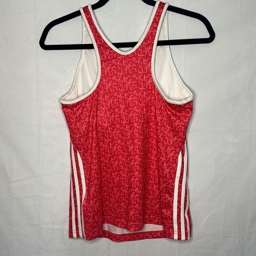 VINTAGE ADIDAS WORKOUT PATTERN TANK (M) - Picture 4 of 6